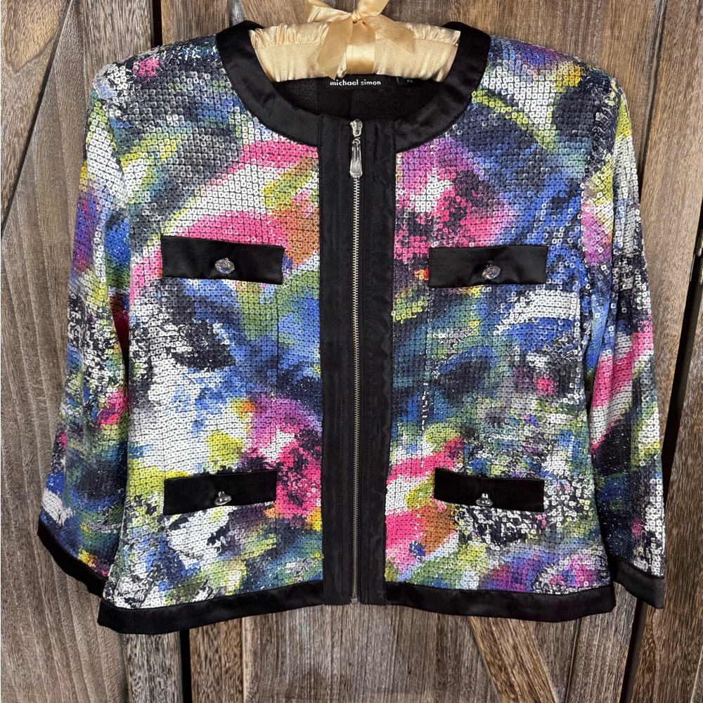 Michael Simon Sequined Jacket